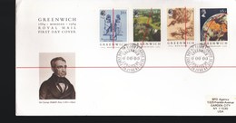 E+Lotto REGNO UNITO FDC.Centenario Del Meridiano Di Greenwich - 1984. - Ohne Zuordnung