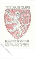 Mucha, Alfons Exlibris Ni Zisk Ni Slavu I-II - Mucha, Alphonse