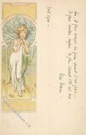 Mucha, Alfons Frau Jugendstil 1900 I-II Art Nouveau - Mucha, Alphonse