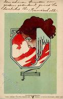 Moser, Koloman Frau Jugendstil  1899 I-II Art Nouveau - Moser