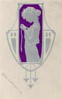 Jugendstil - FRAUEN Prägedruck I-II Art Nouveau - Other & Unclassified