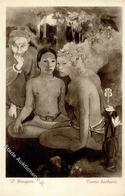 Gauguin, P. Contes Barbares Künstlerkarte I-II - Altri & Non Classificati