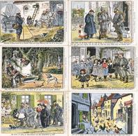 Zille Vadding In Frankreich Lot Mit 6 Künstler-Karten 1916 II (Stauchung, Abschürfung) - Autres & Non Classés