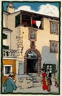 Kunstgeschichte WIEN - ADRIA-AUSSTELLUNG 1913 - Künstlerkarte A 6 Sign. Hans Kalmsteiner I - Other & Unclassified