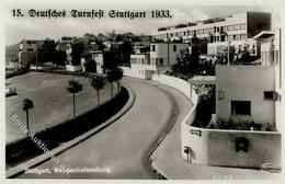 Weissenhofsiedlung Stuttgart (7000) 15. Deutsches Turnfest Foto AK I-II - Sonstige & Ohne Zuordnung