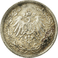 Monnaie, GERMANY - EMPIRE, 1/2 Mark, 1917, Berlin, TTB+, Argent, KM:17 - 1/2 Mark