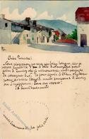 Handgemalt Sign. Lambert, Andi  Künstlerkarte 1900 I-II Peint à La Main - Ohne Zuordnung
