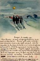 Handgemalt Sign. Lambert, Andi  Künstlerkarte 1902 I-II Peint à La Main - Ohne Zuordnung