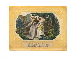Freundschaftsbild Biedermeier Billet Um 1800-1830 Frauen Ca. 9,5 X 7,3 Cm I-II (leichte Knitterspuren) Femmes - Unclassified