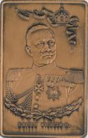 Metall-Karte (Kupfer) Kaiser Wilhelm II. I- - Unclassified