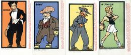 Mode Männer E. L. Blimline & Co. 4'er Serie Werbe-Karten I-II - Unclassified