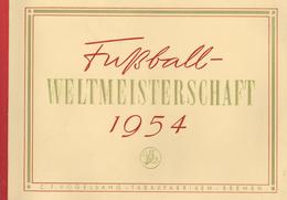 Sammelbild-Album Fussballweltmeisterschaft 1954 C. F. Vogelsang Tabakfabriken Kompl. I-II - Unclassified