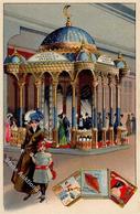 DRESDEN - Pavillon D. Cigarettenfabrik Georg A. JASMATZI Auf D. Hygiene-Ausstellung 1911 I Expo - Pubblicitari