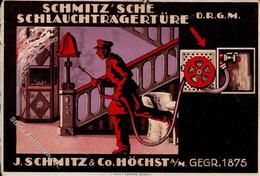 FRANKFURT-HÖCHST - FEUERLÖSCH-ARMATUREN-FABRIK J.Schmitz - Ecken Gestoßen II - Advertising