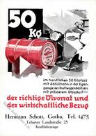 Werbung Auto Gotha (O5800) Gargoyle Mobiloel Hermann Schott Werbe AK I-II Publicite - Advertising