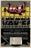 Werbung Dresden (O8000) Vau-Es Triebwerke Vogel & Schlegel Werbe AK I-II Publicite - Werbepostkarten