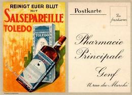 Pharma Werbung Salsepareille Toledo Werbe AK I-II Publicite - Reclame