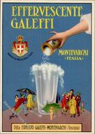 Getränk Alkoholfrei Italien Effervescente Galeffi I-II - Werbepostkarten
