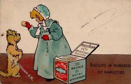 Lebensmittel London Großbritannien Biscuits Peek, Frean & Cie Lithographie 1903 I-II - Pubblicitari