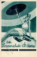 Werbung Kosmetik Ester Sonnenschutz Öl Creme Werbe AK I-II (keine Ak-Einteilung) Publicite - Publicidad