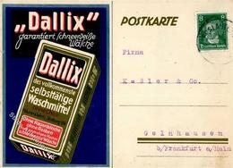 Werbung Kosmetik Stolberg (5190) Dallix Das Selbsttätige Waschmittel Mäurer & Wirtz Werbe AK I-II Publicite - Publicidad