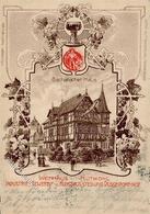 Wein Düsseldorf (4000) Weinhaus Hütwohl 1902 I-II Vigne - Ausstellungen