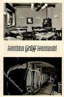 Wein Mainz (6500) Weinhaus Weinhandel Gräff Foto AK I-II Vigne - Ausstellungen