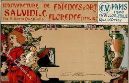 Ausstellung Paris (75000) Frankreich Manufacture De Faiences D'Art  1900 I-II Expo - Exposiciones