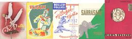 Zirkus Variete Lot Mit 13 Programmheften U.a. Busch, Sarasani, Scala II - Autres & Non Classés