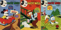 Walt Disney Micky Maus Lot Mit 45 Heften 80'er Jahre II - Altri & Non Classificati