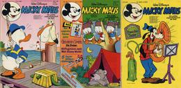 Walt Disney Micky Maus Lot Mit 49 Heften 70'er U. 80'er Jahre II - Sonstige & Ohne Zuordnung