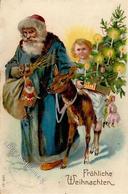 WEIHNACHTSMANN - Prägelitho Mit Spielzeug (Ser 127) I-II Jouet - Santa Claus