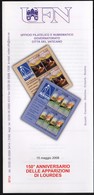 Vatican 2008 / 15th Ann. Of The Lourdes Apparations / Prospectus, Leaflet, Brochure - Cartas & Documentos