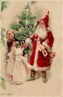 Weihnachtsmann Kinder Spielzeug Litho I-II Pere Noel Jouet - Santa Claus
