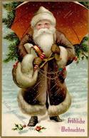 Weihnachtsmann Spielzeug  Prägedruck 1909 I-II Pere Noel Jouet - Santa Claus