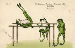 Frosch Personifiziert Turner 1908 I-II Grenouille - Other & Unclassified