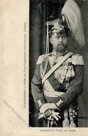 Adel Schaumburg-Lippe Fürst Leopold IV. Zur Lippe 1910 I-II - Case Reali