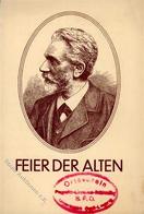 SPD-Ortsverein PLAGWITZ-LINDENAU-SCHLEUßIG - Klappkarte (keine Ak) FEIER Der ALTEN 1931 I-II - Ereignisse