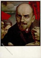 Politik Russland Lenin Sign. Eberling, Rassam R. A. Künstlerkarte I-II - Evenementen