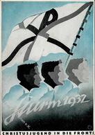 STURM 1932 - CHRISTUSJUGEND In Die FRONT! - Sturmbann-Opferkarte I - Eventos