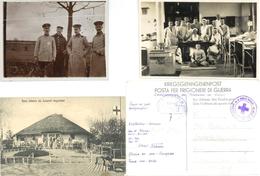 Rotes Kreuz WK I U. WK II Konvolut Mit über 20 Fotos 12 Dokumenten Belege Und 3 Bücher Dabei Auch Kriegsgefangenen Post  - Red Cross