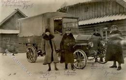 WK I II. Kraftf. Komp. Jäger I. Foto AK 1917 I-II - Guerre 1914-18