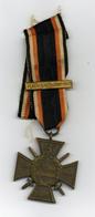 WK I Orden Flandernkreuz Mit Gefechtsspange Flandernschlacht I-II - War 1914-18