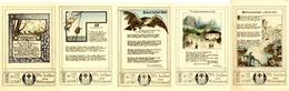WK I Reichsverband Zur Unterstützung Deutscher Veteranen Lot Mit 11 Wohlfahrts-Karten Und Umschlag I-II - Weltkrieg 1914-18