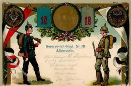 Regiment Allenstein Nr. 18 Reserve Inf. Regt. 1917 I-II - Reggimenti