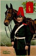 Regiment Augsburg (8900) Nr. 4 Feld-Artillerie Regt. 1915 I-II - Regiments
