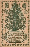 Regiment Breslau Nr. 102 Landw. Inf. Regt. Weihnachten  1914 I-II Noel - Regimente