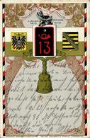 Regiment Dresden (O8000) Nr. 13 2. Jäger Bataillon 1904 I-II - Reggimenti