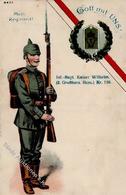 Regiment Gießen (6300) Nr. 116 Inf. Regt. Kaiser Wilhelm 2. Großherz. Hess. 1918 I-II - Regimente