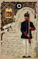 Regiment Graudenz Nr. 129 Infant. Regt. Prägedruck 1907 I-II - Regiments